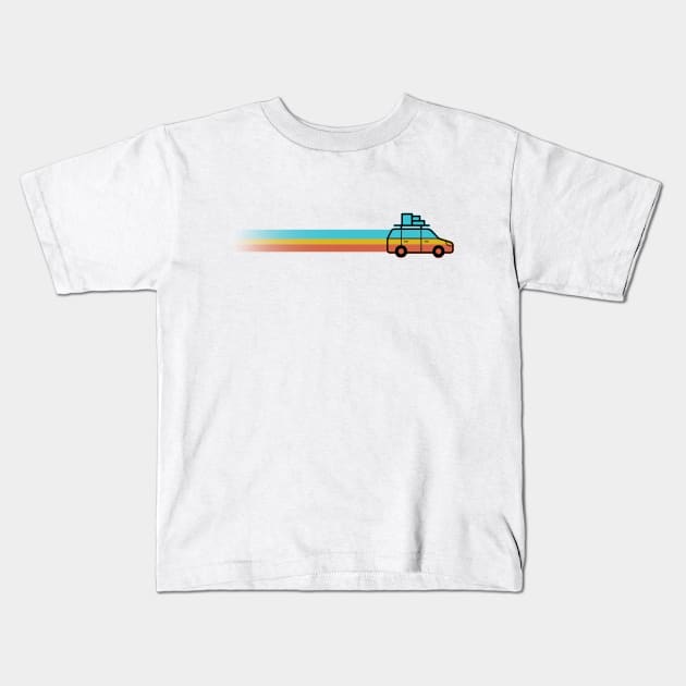 Road Trip Kids T-Shirt by BundleBeeGraphics